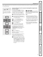 Preview for 21 page of GE Appliances JGB295 Owner'S Manual And Installation Instructions