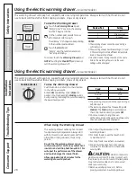 Preview for 28 page of GE Appliances JGB295 Owner'S Manual And Installation Instructions