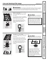 Preview for 33 page of GE Appliances JGB295 Owner'S Manual And Installation Instructions