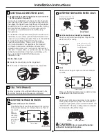 Preview for 48 page of GE Appliances JGB295 Owner'S Manual And Installation Instructions