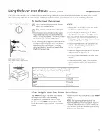 Preview for 29 page of GE Appliances PGB900 Owner'S Manual And Installation Instructions