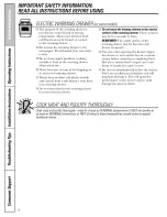 Preview for 6 page of GE Appliances Profile JGB900 Owner'S Manual & Installation Instructions