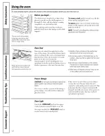 Preview for 12 page of GE Appliances Profile JGB900 Owner'S Manual & Installation Instructions