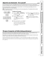 Preview for 27 page of GE Appliances Profile JGB900 Owner'S Manual & Installation Instructions