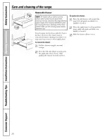 Preview for 36 page of GE Appliances Profile JGB900 Owner'S Manual & Installation Instructions