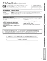 Preview for 59 page of GE Appliances Profile JGB900 Owner'S Manual & Installation Instructions