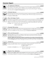 Preview for 60 page of GE Appliances Profile JGB900 Owner'S Manual & Installation Instructions