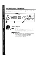 Preview for 8 page of GE Appliances WPSF4170 Owner'S Manual