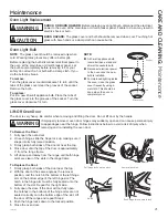 Preview for 21 page of GE Artistry AGBS45DEFBS Owner'S Manual