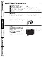 Preview for 8 page of GE ASH12 Owner'S Manual And Installation Instructions