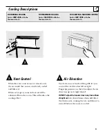 Preview for 5 page of GE AVP18 Owner'S Manual