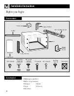 Preview for 8 page of GE AVP18 Owner'S Manual