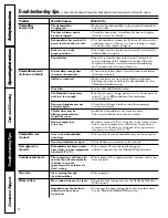 Preview for 8 page of GE AZ61H12DAB Owner'S Manual