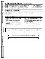 Preview for 62 page of GE C2S980 Owner'S Manual And Installation Instructions