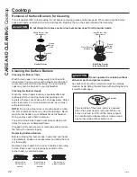 Preview for 22 page of GE Cafe CGS700P Owner'S Manual