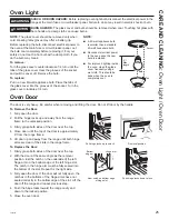 Preview for 25 page of GE Cafe CGS700P Owner'S Manual