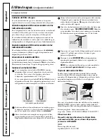 Preview for 80 page of GE Cafe CSHS5UGXSS Owner'S Manual And Installation