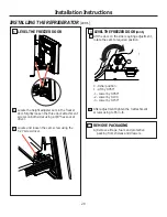 Preview for 28 page of GE Cafe ENERGY STAR CFE29TSDSS Owner'S Manual & Installation Instructions