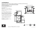 Preview for 2 page of GE Cafe series Dimensions And Installation Information