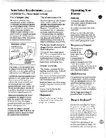 Preview for 4 page of GE CB5S Use And Care Manual