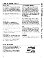 Preview for 17 page of GE CC2S986 Owner'S Manual