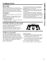 Preview for 23 page of GE CC2S986 Owner'S Manual