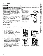 Preview for 25 page of GE CC2S986 Owner'S Manual