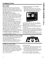 Preview for 23 page of GE CCGS986 Owner'S Manual