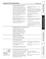 Preview for 17 page of GE CDWT280V00SS Owner'S Manual