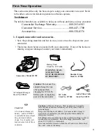 Preview for 5 page of GE CG709 User Manual