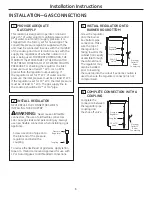 Preview for 6 page of GE CGP650 Installation Instructions Manual