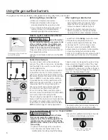 Preview for 6 page of GE CGP650SETSS Owner'S Manual & Installation Instructions