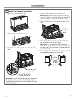 Preview for 11 page of GE CGY366P4MW2 Installation Instructions Manual