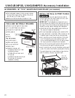 Preview for 20 page of GE CGY366P4MW2 Installation Instructions Manual