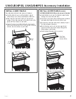 Preview for 21 page of GE CGY366P4MW2 Installation Instructions Manual