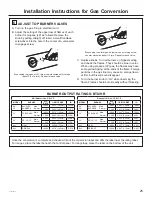 Preview for 25 page of GE CGY366P4MW2 Installation Instructions Manual