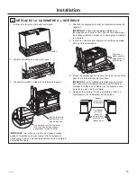 Preview for 39 page of GE CGY366P4MW2 Installation Instructions Manual