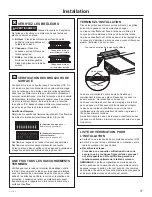 Preview for 45 page of GE CGY366P4MW2 Installation Instructions Manual