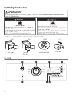 Preview for 4 page of GE CleanSpeak GTD81ESPJMC Owner'S Manual