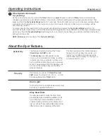 Preview for 7 page of GE CleanSpeak GTD81ESPJMC Owner'S Manual