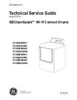 Preview for 1 page of GE CleanSpeak GTD81ESPJMC Technical Service Manual