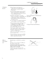 Preview for 16 page of GE Component Cooktop System Use And Care Manual