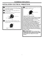 Preview for 7 page of GE CP350 Installation Instructions Manual