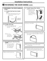 Preview for 20 page of GE CTS18HBSARWW and Owner'S Manual And Installation Instructions