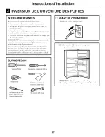 Preview for 47 page of GE CTS18HBSARWW and Owner'S Manual And Installation Instructions