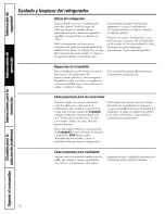 Preview for 70 page of GE CTS18HBSARWW and Owner'S Manual And Installation Instructions