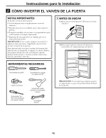 Preview for 76 page of GE CTS18HBSARWW and Owner'S Manual And Installation Instructions