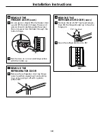 Preview for 19 page of GE CustomStyle GSC23LGR Owner'S Manual And Installation