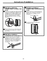 Preview for 57 page of GE CustomStyle GSC23LGR Owner'S Manual And Installation