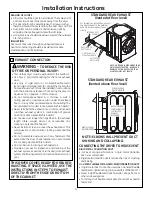 Preview for 4 page of GE DCVH680EJWW Installation Instructions Manual